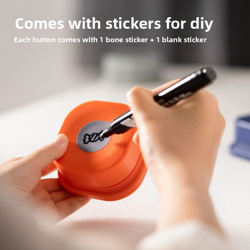 Pet Training Sound Recording Buttons