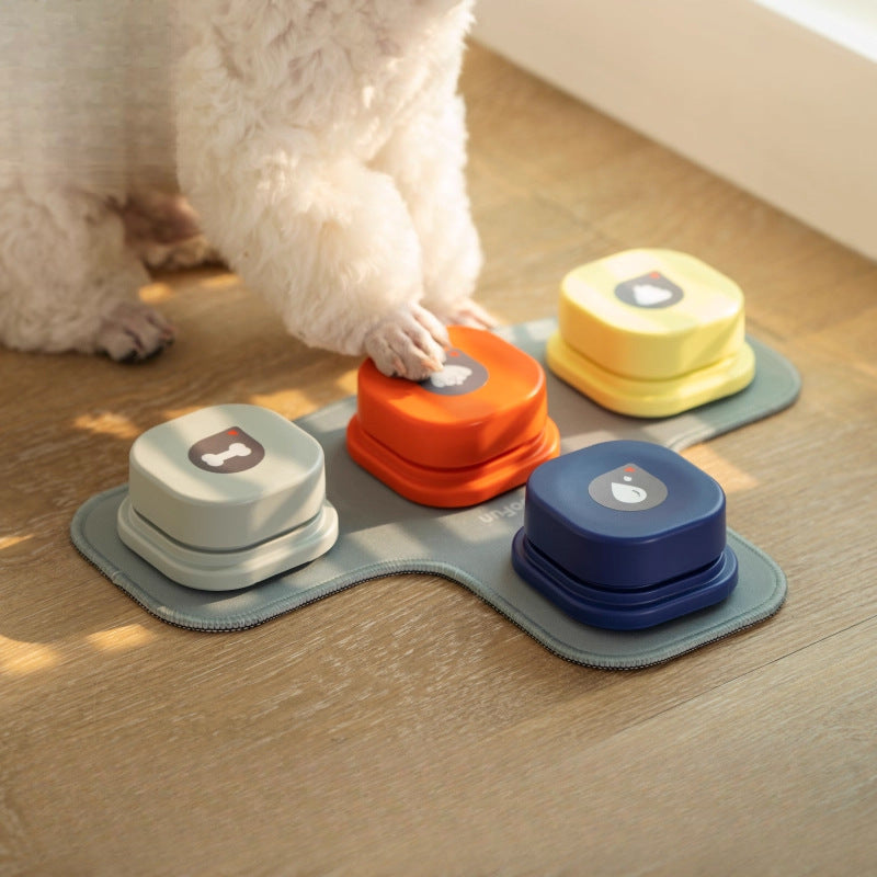 Pet Training Sound Recording Buttons