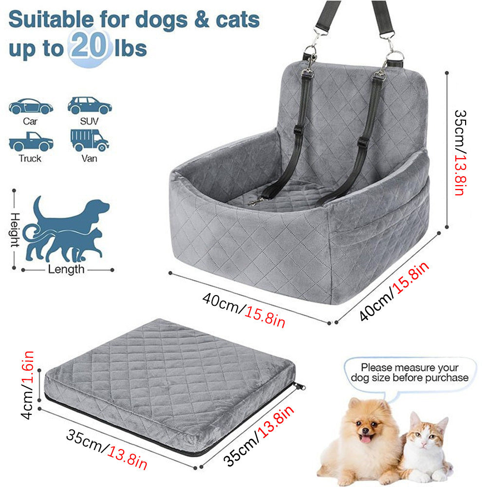 Pet Car Kennel Safety Seat