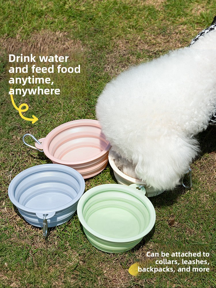 Foldable Silicone Pet Bowl